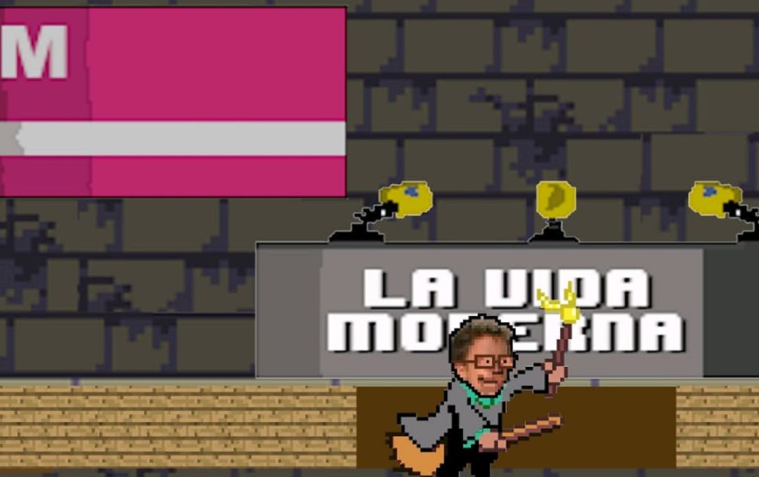 Harry Errejón en su paso por La Vida Moderna. Harry Errejón en su paso por La Vida Moderna.