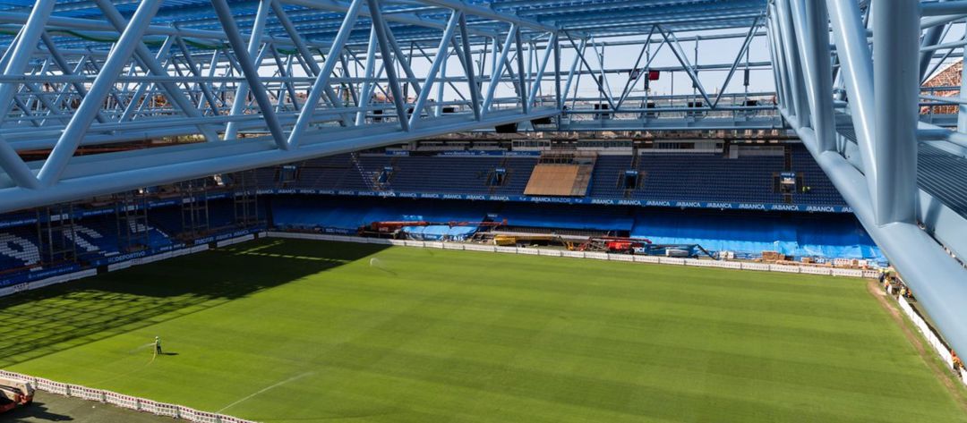 Estadio de Riazor, interior Estadio de Riazor, interior