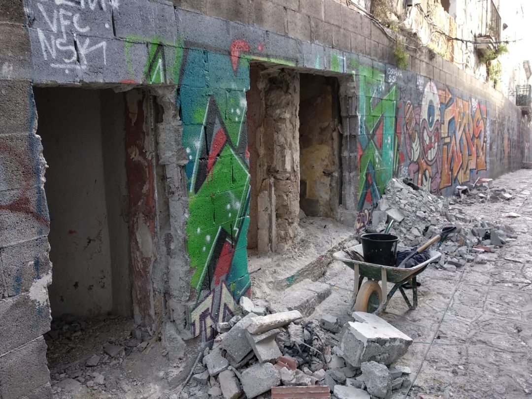 Imagen del inicio de las obras Imagen del inicio de las obras