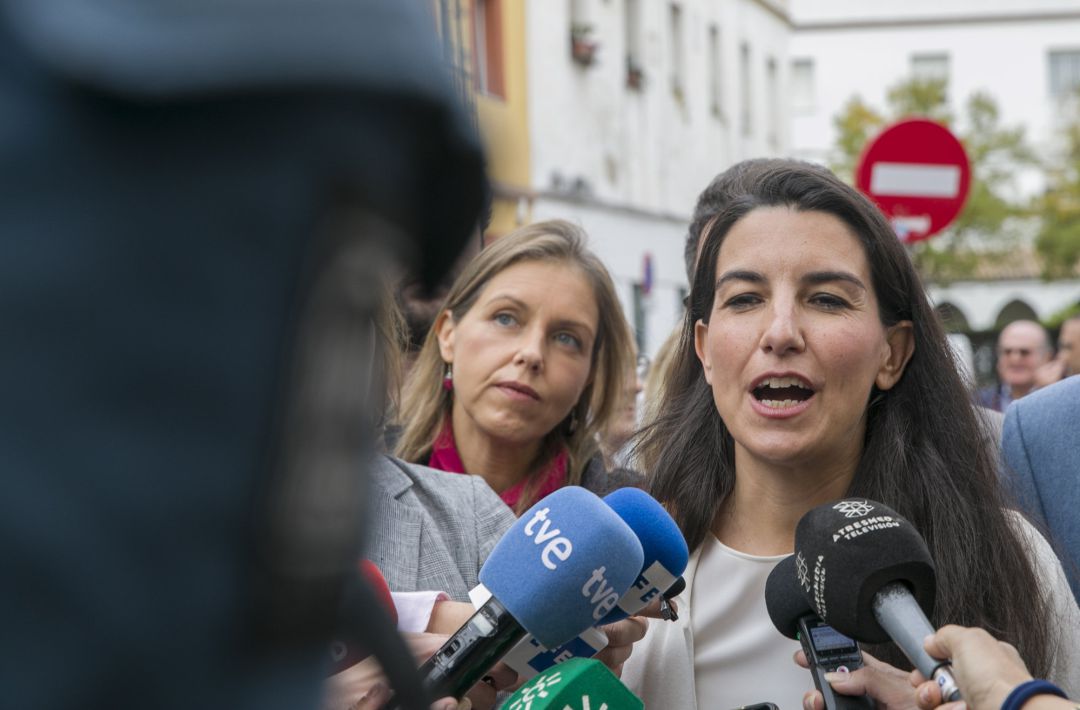 La presidenta de Vox Madrid, Rocío Monasterio La presidenta de Vox Madrid, Rocío Monasterio
