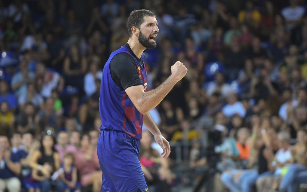 El blaugrana Nikola Mirotic, 'MVP' de octubre en la Liga Endesa. El blaugrana Nikola Mirotic, 'MVP' de octubre en la Liga Endesa.