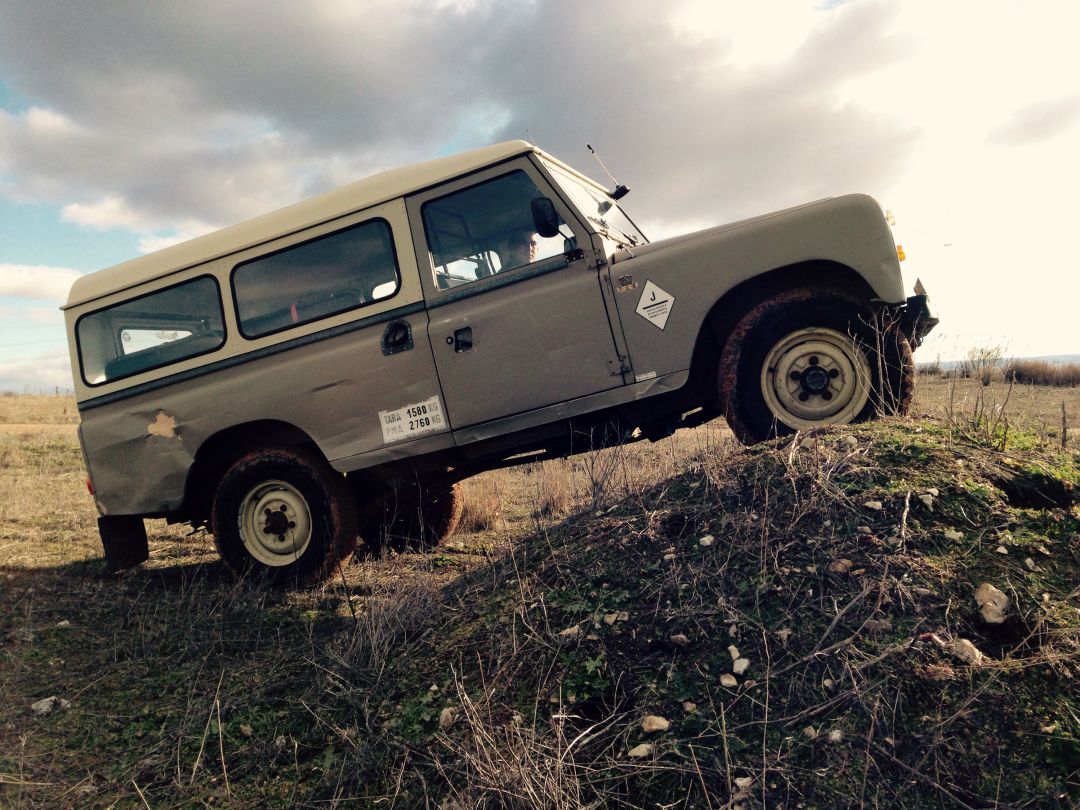 Imagen del clásico Land-Rover Santana Imagen del clásico Land-Rover Santana