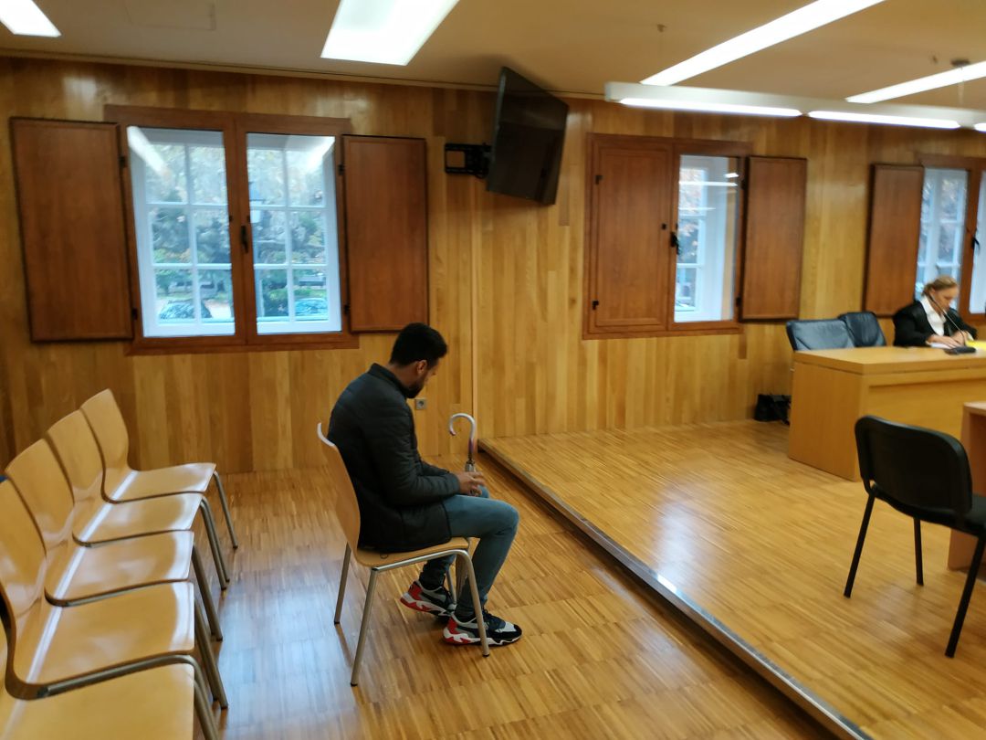 El acusado durante el juicio El acusado durante el juicio