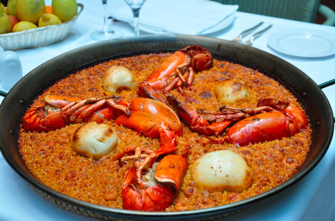 Arroz del restaurante madrileño L'Albufera. Arroz del restaurante madrileño L'Albufera.