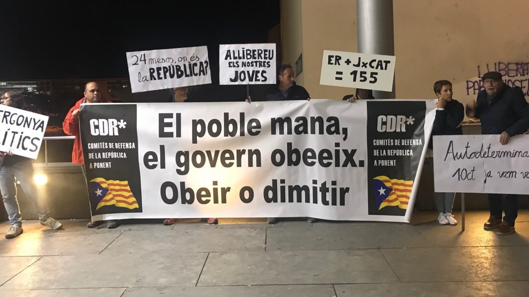 La estrategia de victimización de los CDR detenidos para amplificar sus acciones