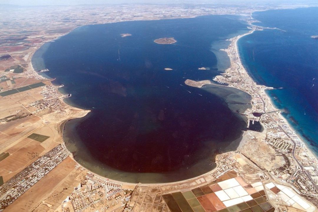 Vista aérea del Mar Menor Vista aérea del Mar Menor