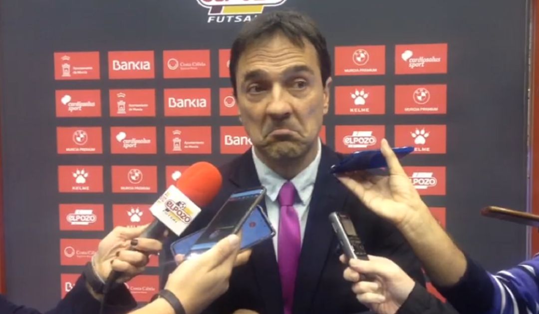 Imanol Arregui en declaraciones tras el partido entre ElPozo Murcia y Osasuna Magna Imanol Arregui en declaraciones tras el partido entre ElPozo Murcia y Osasuna Magna