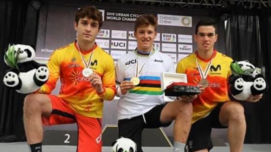 Antonio Fraile acaba tercero en el Campeonato del Mundo junior de trial