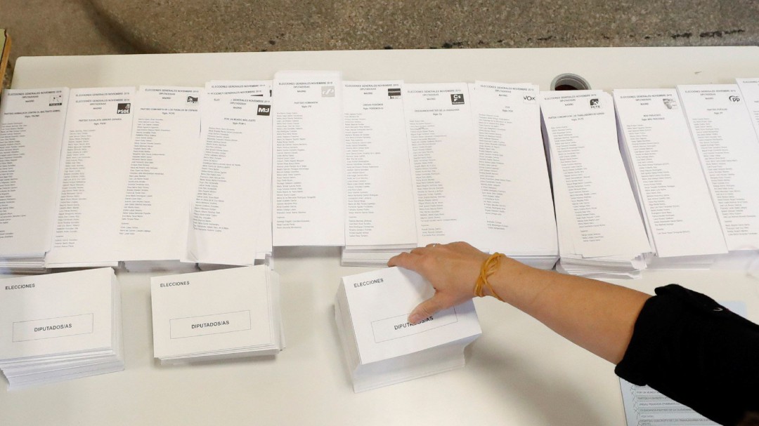 Todos los datos de las elecciones generales del 10N en la Comunitat