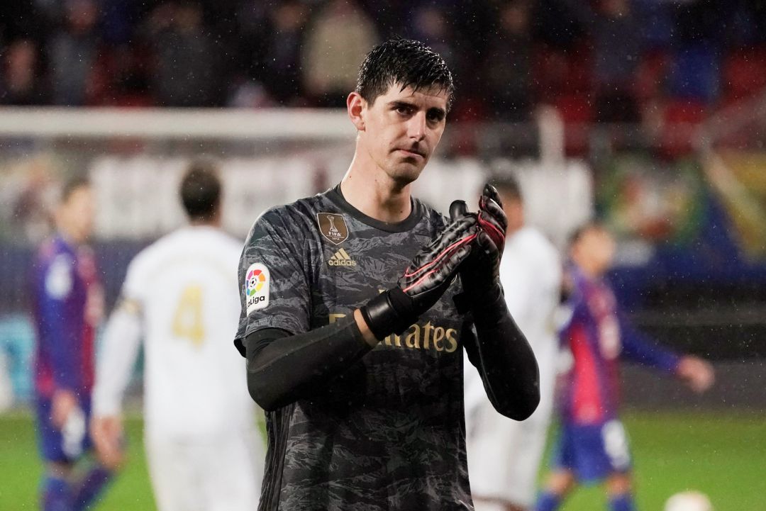 Courtois, tras el partido contra el Eibar Courtois, tras el partido contra el Eibar