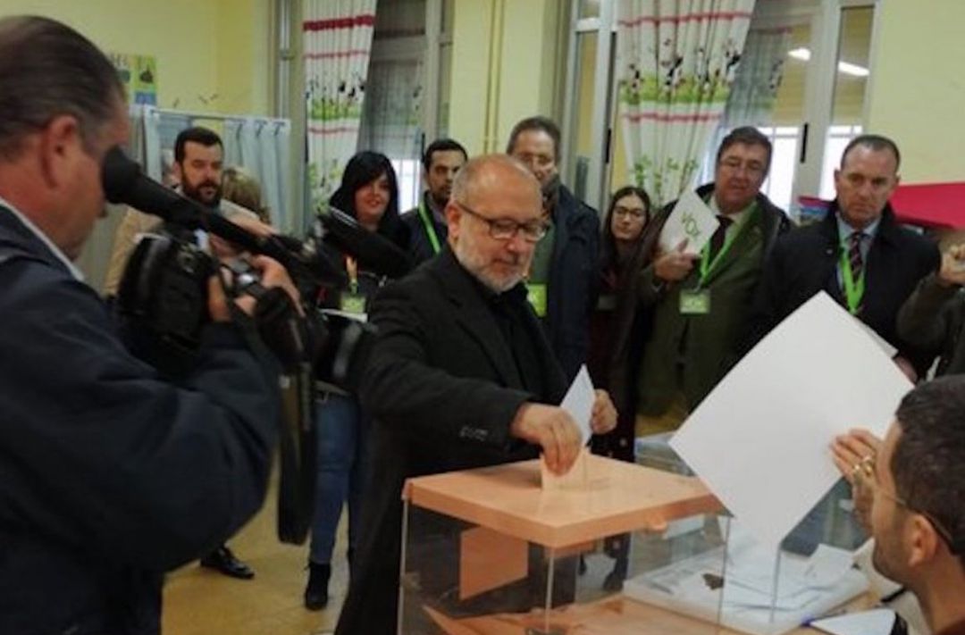 El candidato de VOX en Jaén, Francisco José Alcaraz. El candidato de VOX en Jaén, Francisco José Alcaraz.