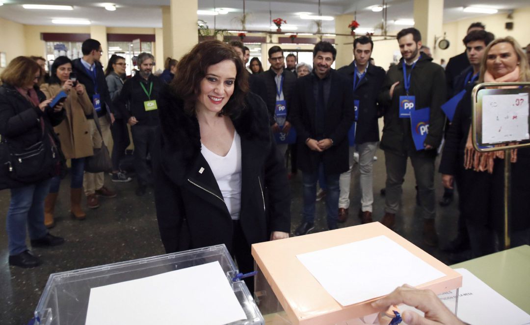 Así han votado los políticos madrileños en las Elecciones Generales Así han votado los políticos madrileños en las Elecciones Generales