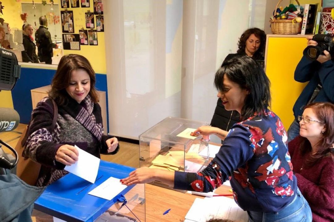 La cabeza de lista por Asturias, Adriana Lastra La cabeza de lista por Asturias, Adriana Lastra
