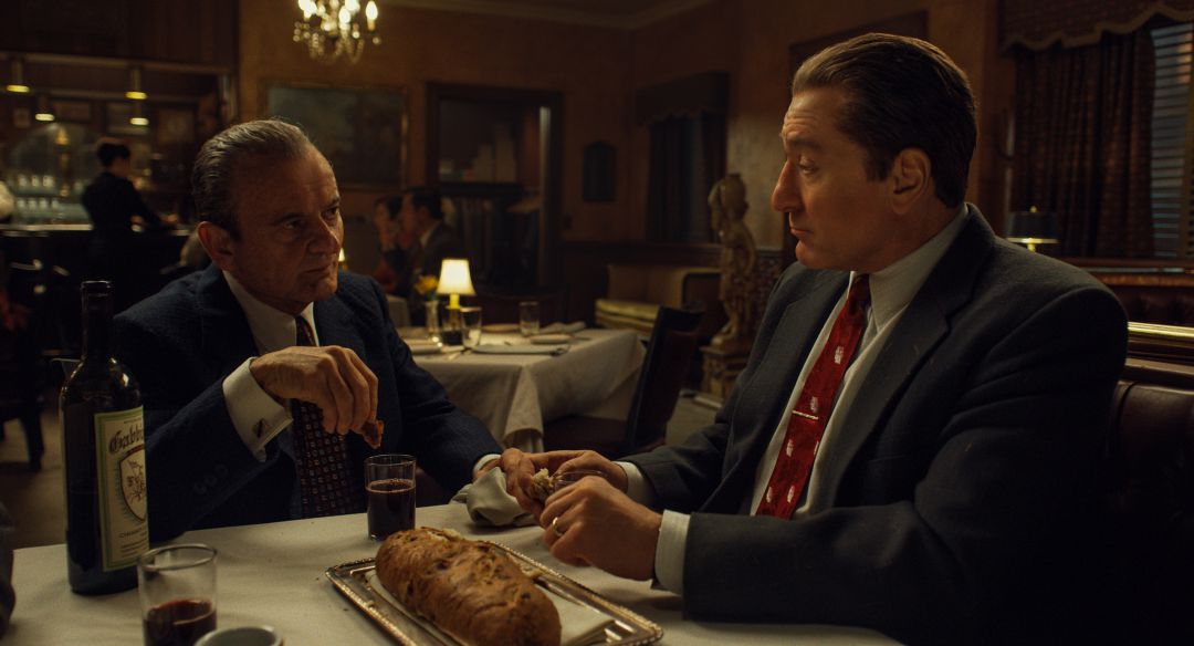 Fotograma de 'El Irlandés' con Robert de Niro y Joe Pesci Fotograma de 'El Irlandés' con Robert de Niro y Joe Pesci