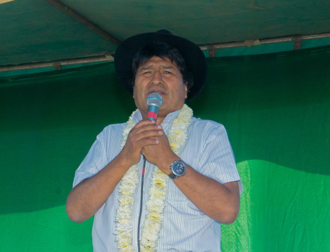 El presidente de Bolivia, Evo Morales, en una fotografía de archivo. El presidente de Bolivia, Evo Morales, en una fotografía de archivo.