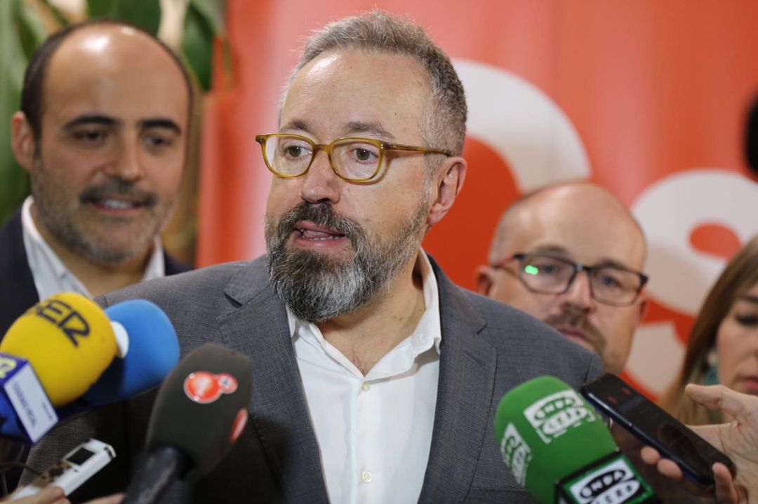 El dirigente de Ciudadanos y cabeza de lista al Congreso por Toledo Juan Carlos Girauta.
El dirigente de Ciudadanos y cabeza de lista al Congreso por Toledo Juan Carlos Girauta.