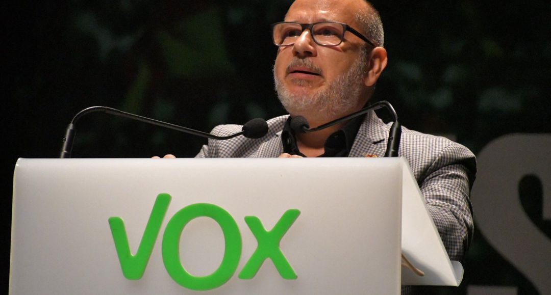 El ya diputado de Vox por Jaén, Francisco José Alcaraz, en una imagen de archivo. El ya diputado de Vox por Jaén, Francisco José Alcaraz, en una imagen de archivo.