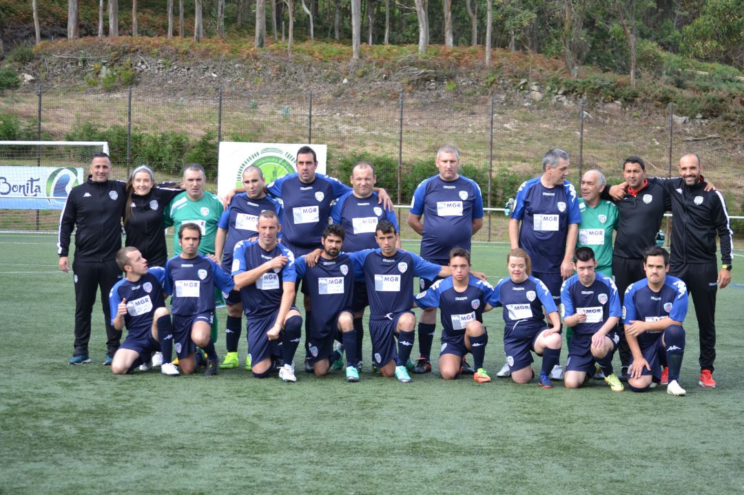O CD Lugo Genuine posa en grupo O CD Lugo Genuine posa en grupo