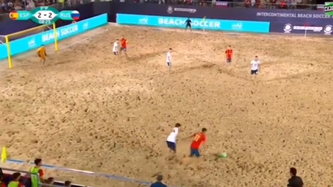 La obra de arte de Chiky Ardil que acabó en un golazo ante Rusia