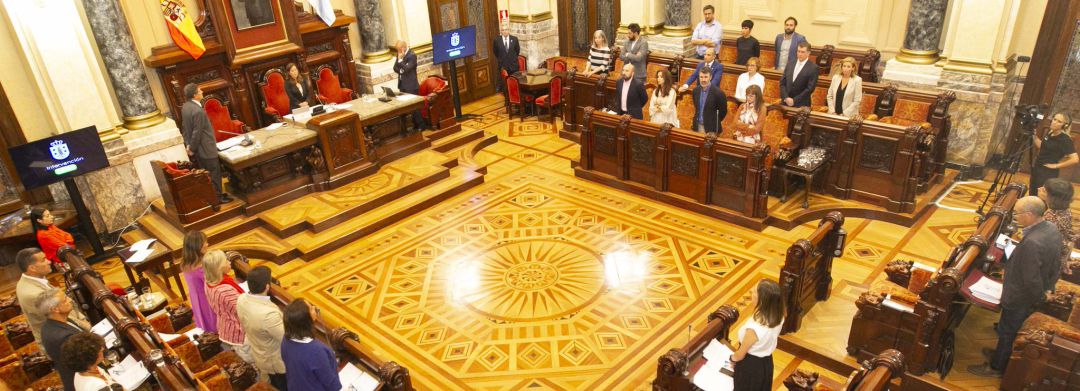Pleno Municipal en el Concello de A Coruña Pleno Municipal en el Concello de A Coruña