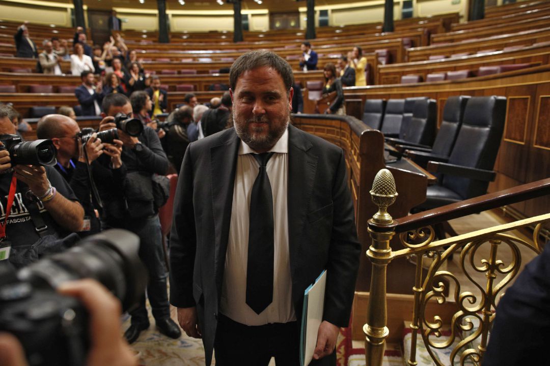 Oriol Junqueras, en una foto de archivo Oriol Junqueras, en una foto de archivo