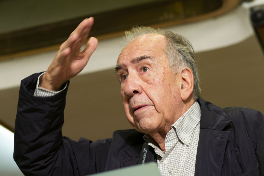 El poeta catalán Joan Margarit El poeta catalán Joan Margarit
