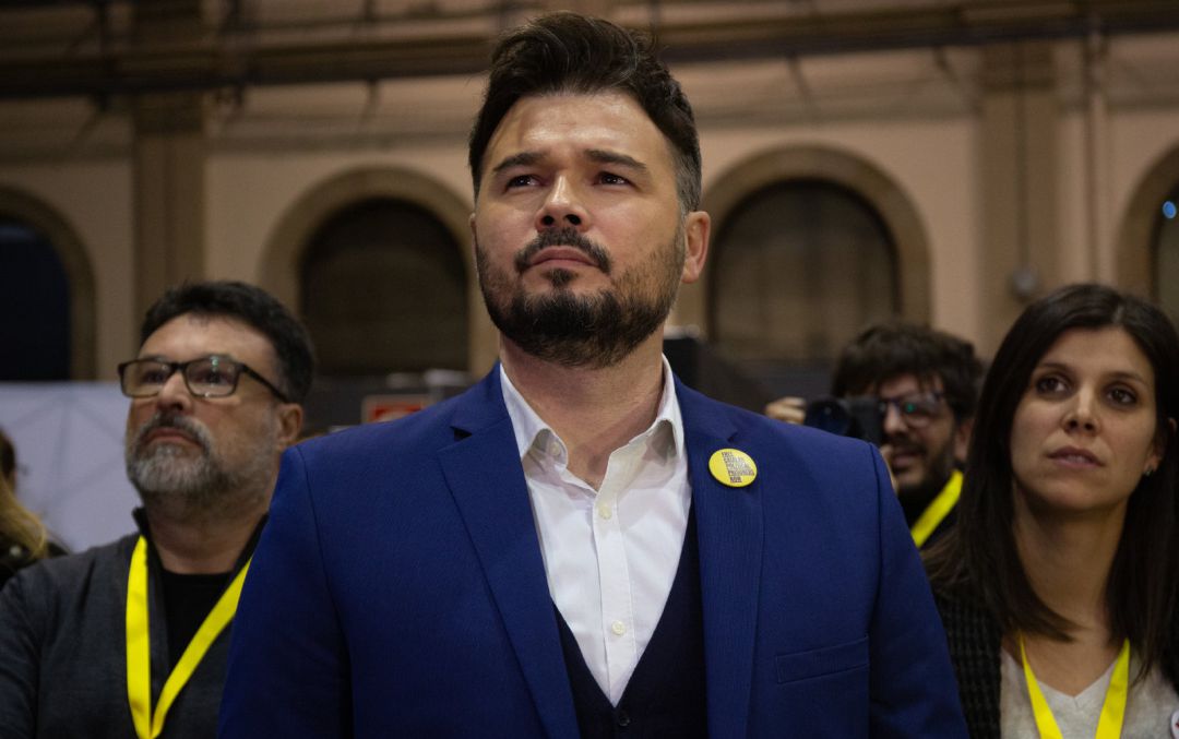 El diputado al Congreso de los Diputados por ERC, Gabriel Rufian. El diputado al Congreso de los Diputados por ERC, Gabriel Rufian.