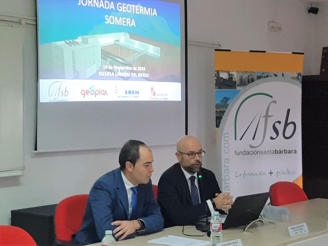 Alfonso Arroyo, junto a Manuel Álvarez, de la Fundación Alfonso Arroyo, junto a Manuel Álvarez, de la Fundación