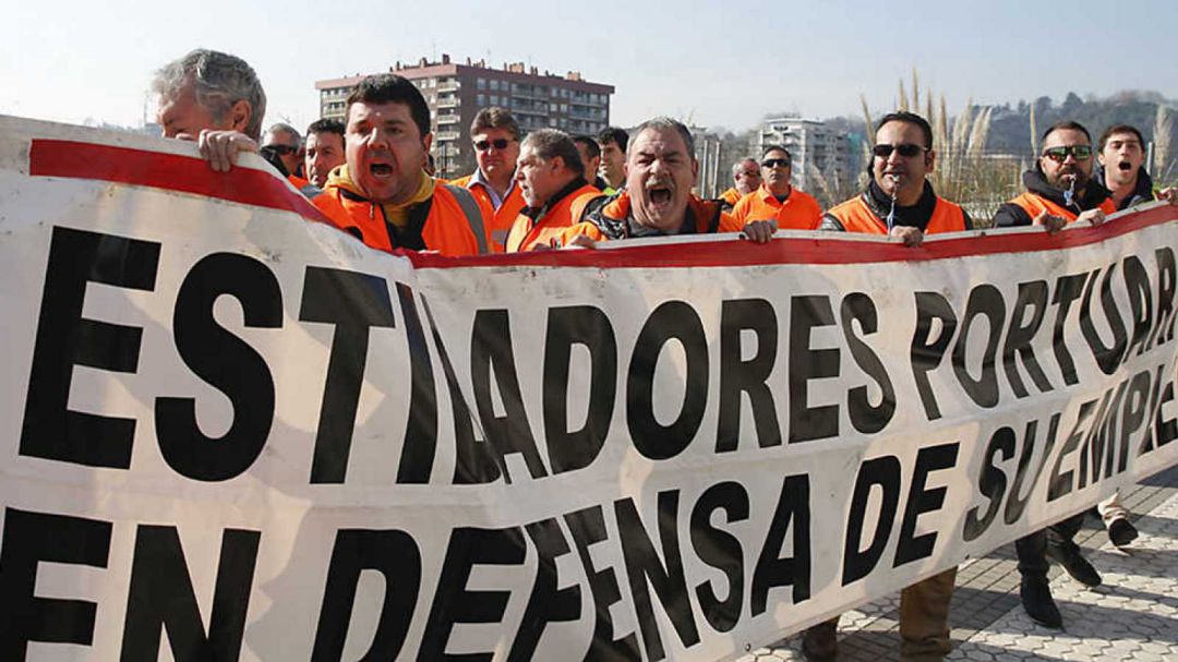 Los estibadores volverán a la huelga el 25 de noviembre Los estibadores volverán a la huelga el 25 de noviembre