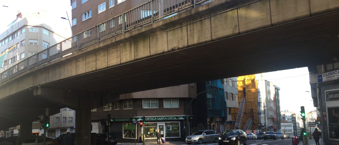 Viaducto Ronda de Nelle, A Coruña Viaducto Ronda de Nelle, A Coruña