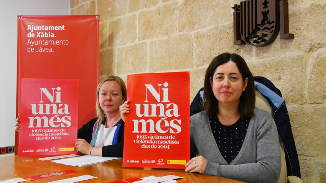 Xàbia no quiere 'Ni una más' víctima de la violencia de género