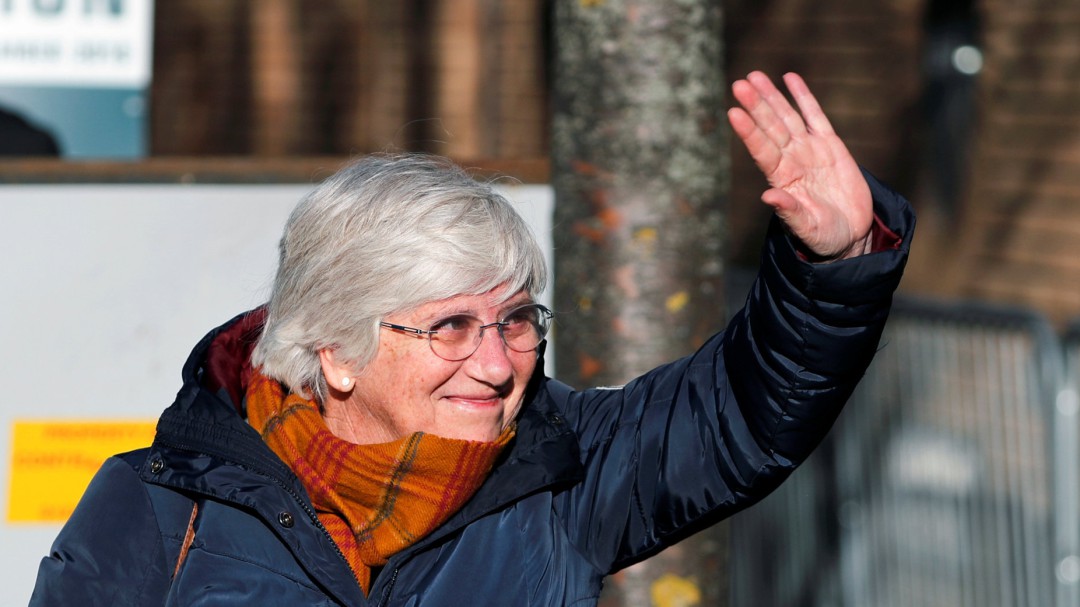 La justicia escocesa deja en libertad a Clara Ponsatí