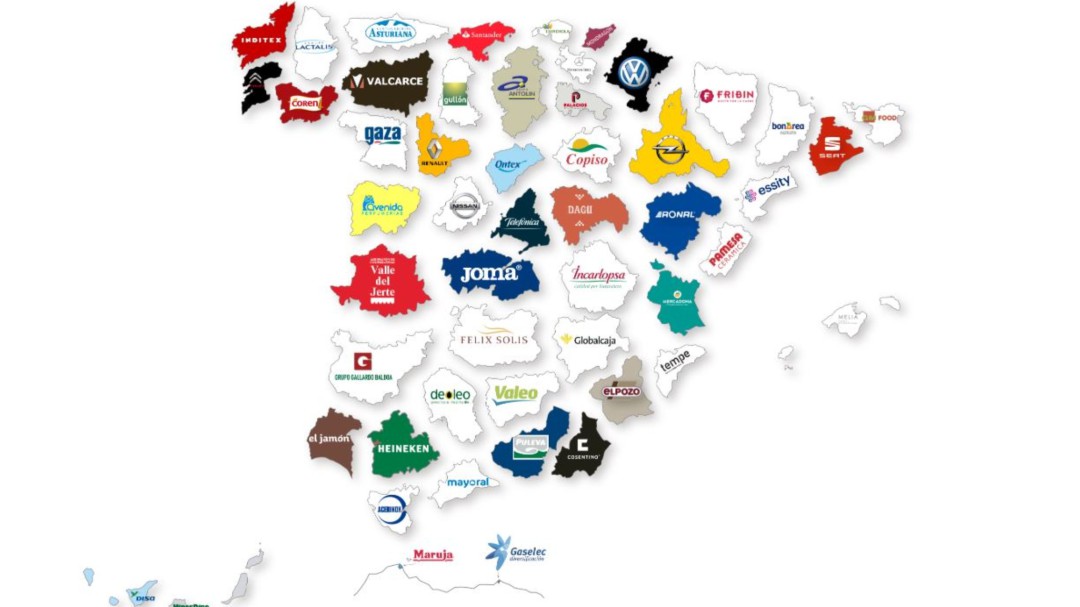 Descubre cuáles son las empresas más importantes de España por provincia en 2019