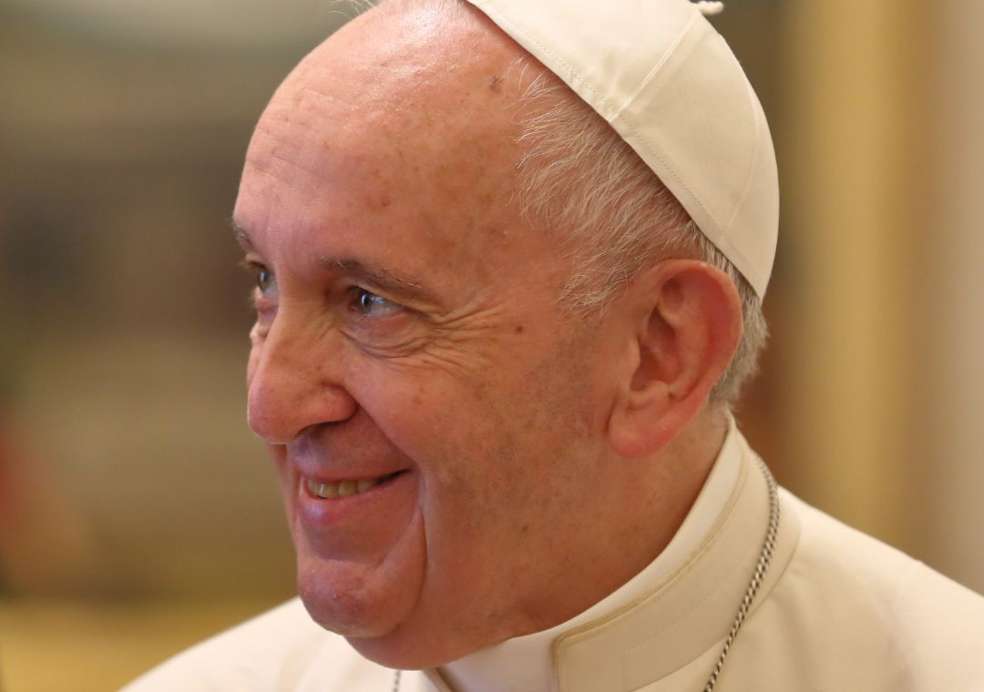 El Papa Francisco durante una audiencia privada con el presidente de Lituania El Papa Francisco durante una audiencia privada con el presidente de Lituania