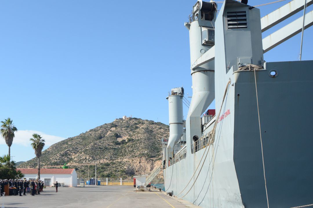El transporte ligero 'El Camino Español' causa baja en la Armada El transporte ligero 'El Camino Español' causa baja en la Armada