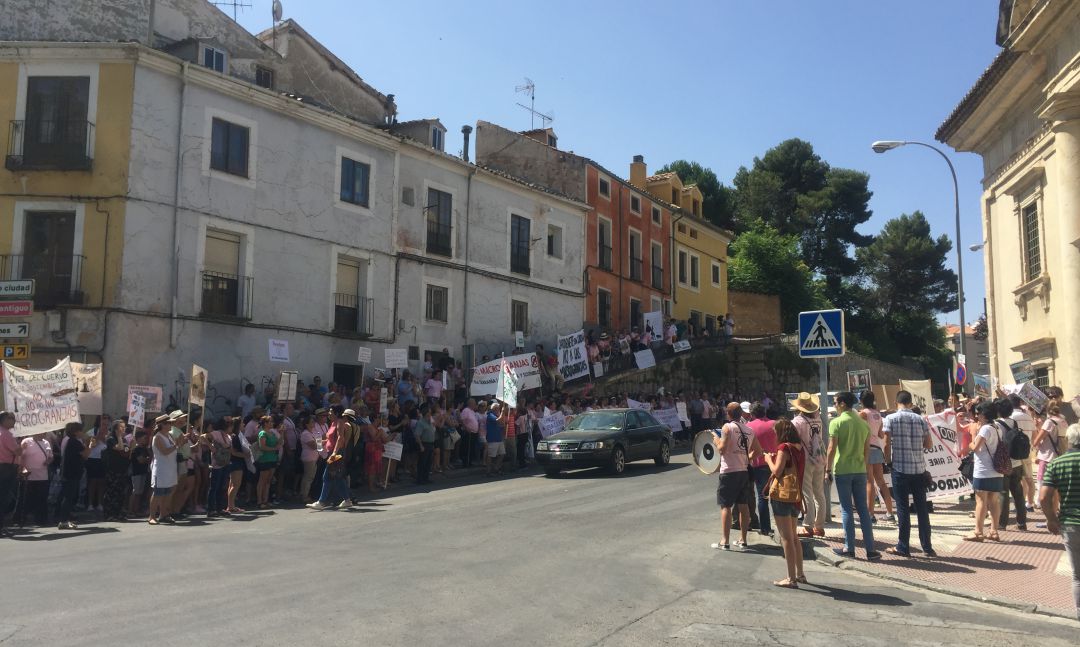 La plataforma ha realizado diversas movilizaciones contra las macrogranjas La plataforma ha realizado diversas movilizaciones contra las macrogranjas