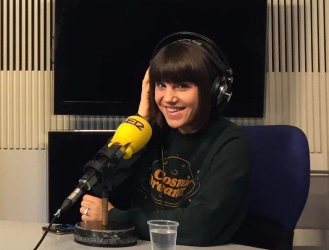 Angy Fernández durante su entrevista en A vivir Madrid Angy Fernández durante su entrevista en A vivir Madrid