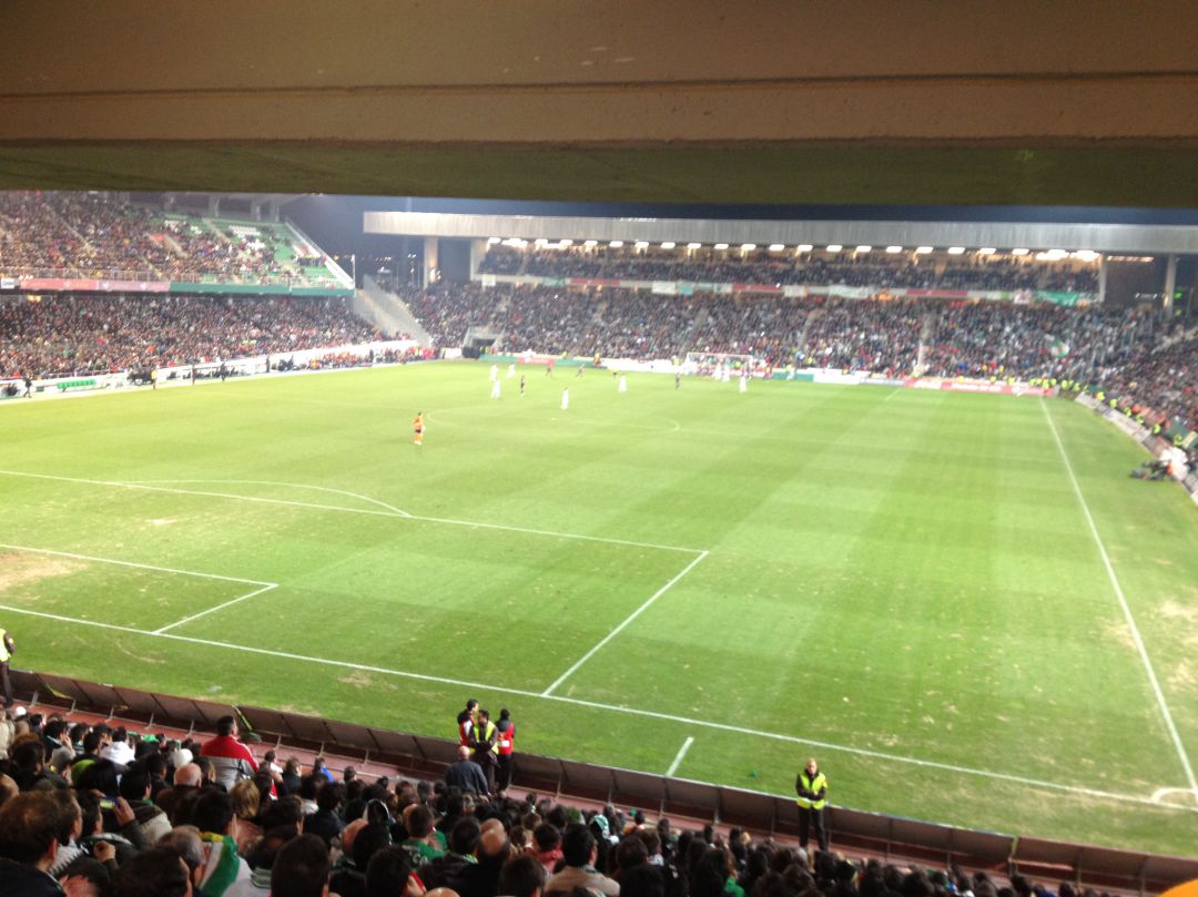 Vista del estadio de El Arcángel. Vista del estadio de El Arcángel.