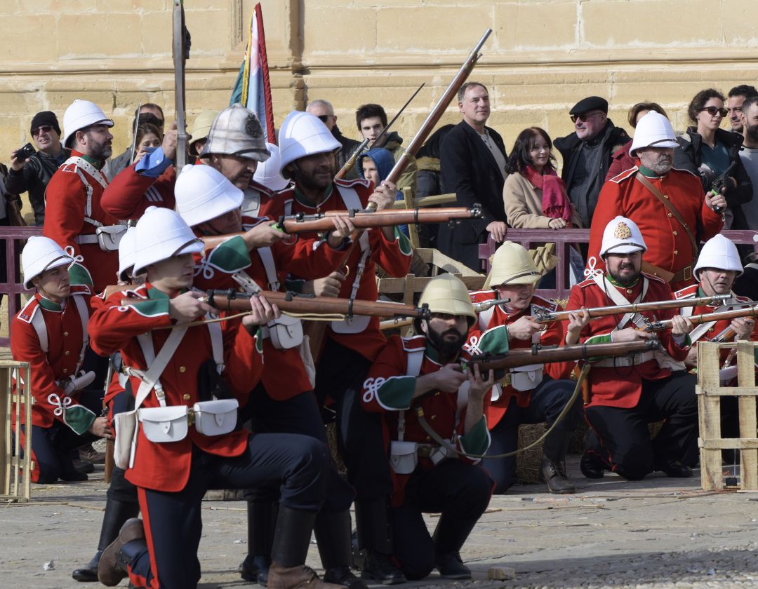 Recreación de batallas en Úbeda. Recreación de batallas en Úbeda.