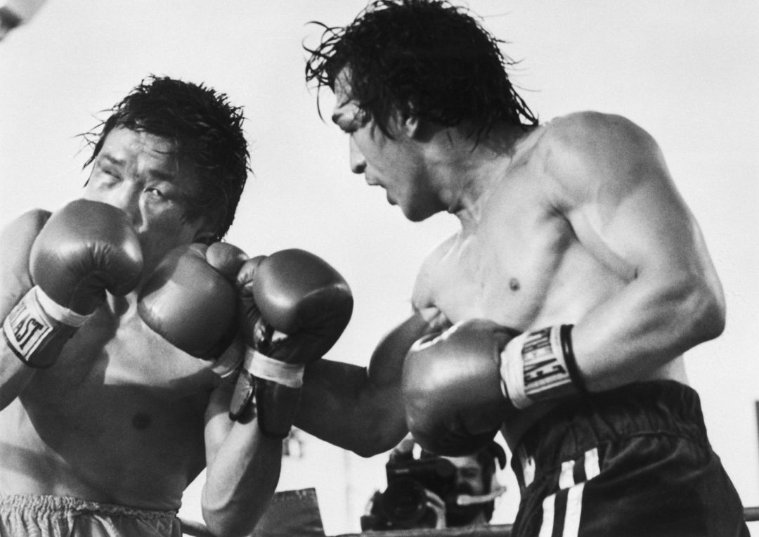 Combate entre el americano Ray Mancini y el coreano Kim Duk-koo Combate entre el americano Ray Mancini y el coreano Kim Duk-koo