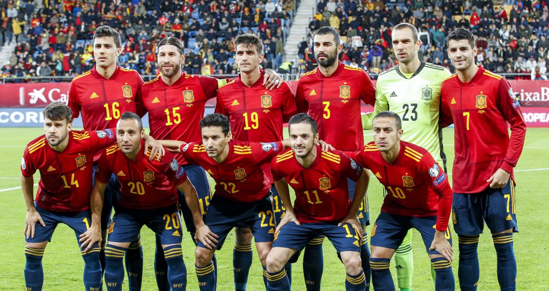 El once con el que España salió el pasado viernes ante Malta El once con el que España salió el pasado viernes ante Malta