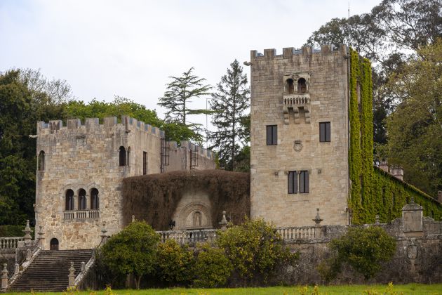 El Pazo de Meirás, residencia de verano del dictador. El Pazo de Meirás, residencia de verano del dictador.