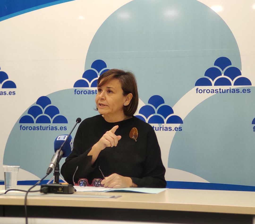 Carmen Moriyón culpa a Cascos del declive de Foro: "Su mera presencia ha perjudicado al partido" Carmen Moriyón culpa a Cascos del declive de Foro: "Su mera presencia ha perjudicado al partido"