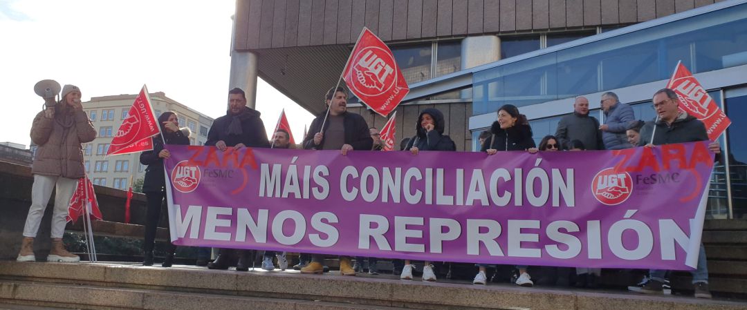 Concentración de delegados sindicales en los juzgados Concentración de delegados sindicales en los juzgados