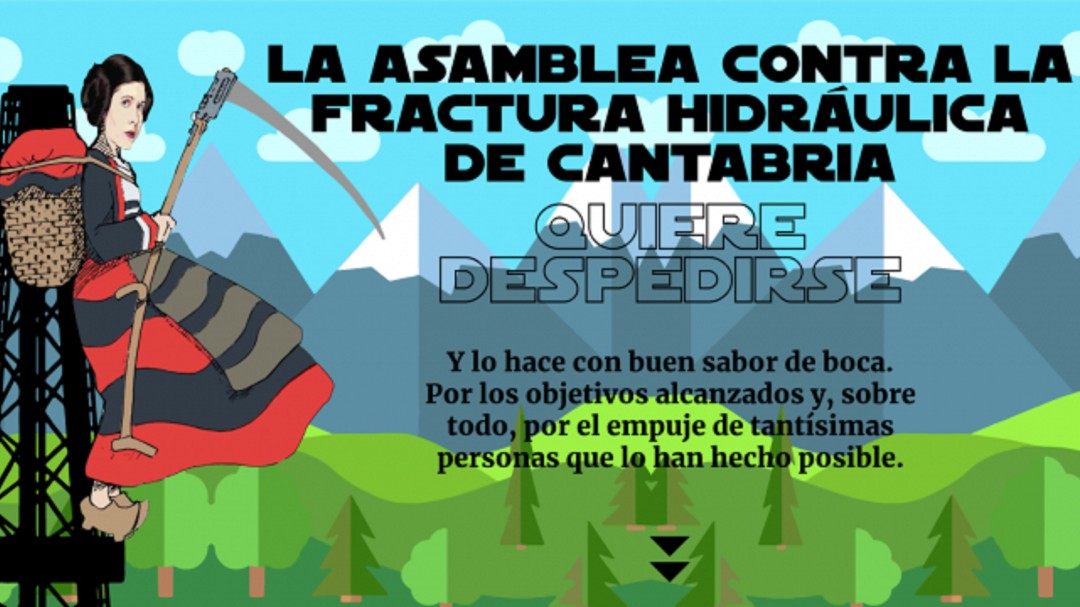 "Si no se ha ganado la guerra, por lo menos se ha parado la amenaza del fracking"