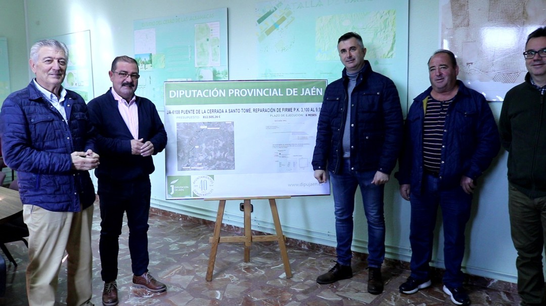 Diputación acometerá el arreglo integral de la carretera desde Santo Tomé al Puente de la Cerrada