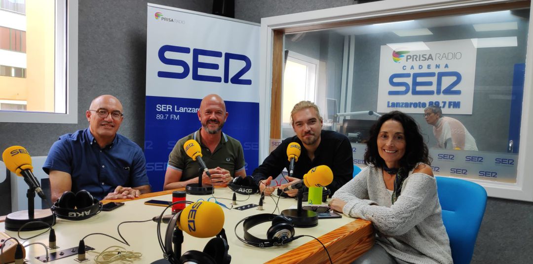 De izquierda a derecha: Manolo García Déniz, Sergio Calleja, Javi Rodríguez y Myriam Ybot De izquierda a derecha: Manolo García Déniz, Sergio Calleja, Javi Rodríguez y Myriam Ybot