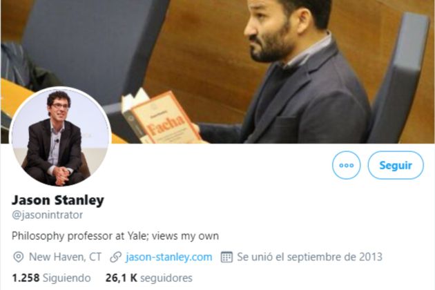 Perfil oficial de Twitter del autor del libro 'Facha' Perfil oficial de Twitter del autor del libro 'Facha'