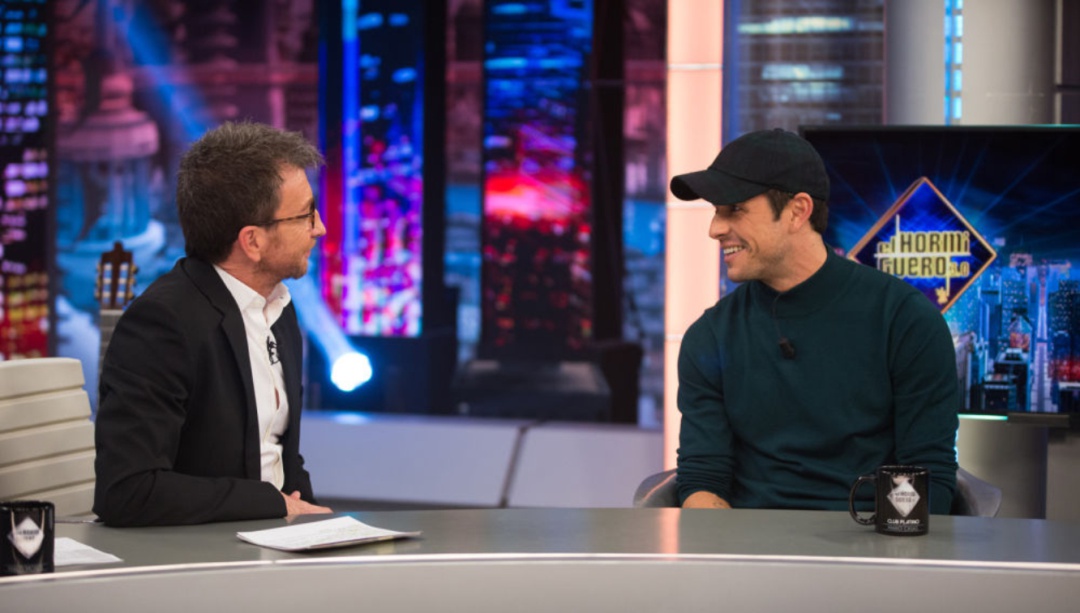 Pablo Motos y Mario Casas en 'El Hormiguero' Pablo Motos y Mario Casas en 'El Hormiguero'