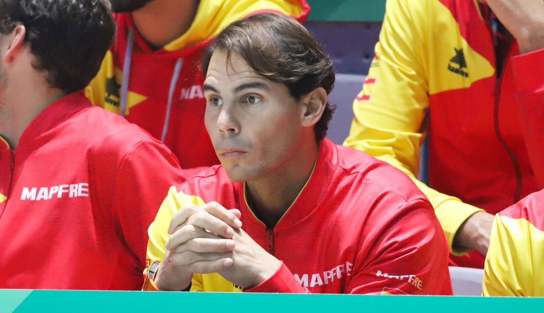 Segunda jornada de la Copa Davis en Madrid. Segunda jornada de la Copa Davis en Madrid.